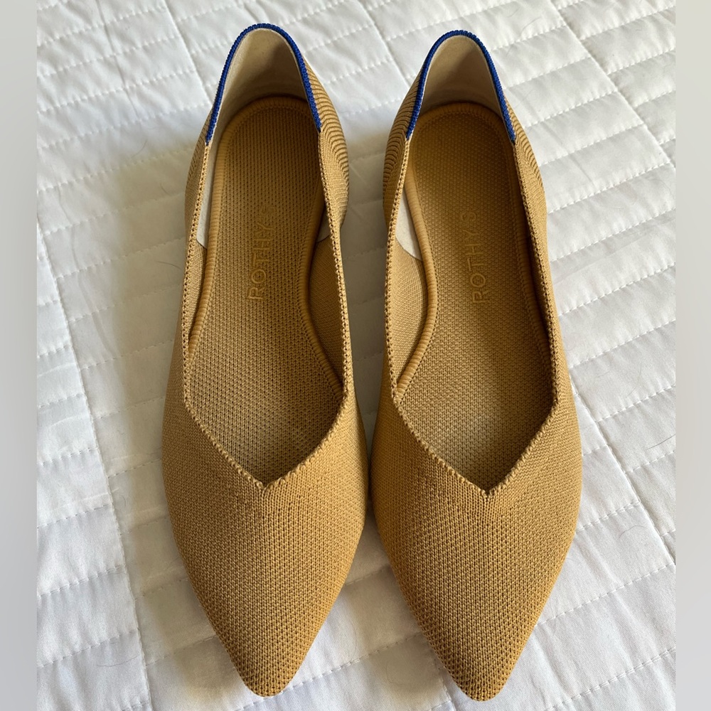 Rothy's The Point Camel Size 7.5